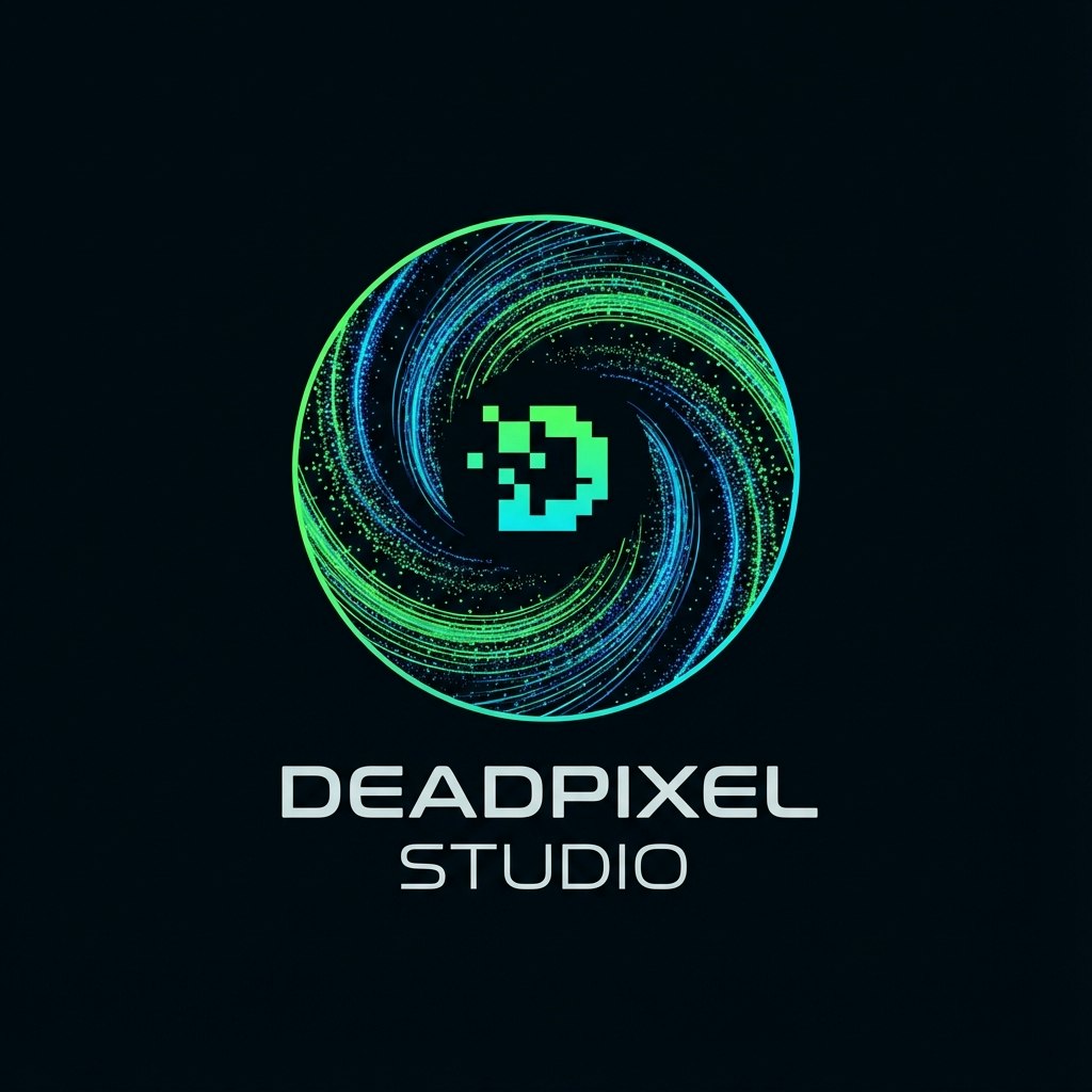 DeadPixel - Product Hunt launch logo and brand identity