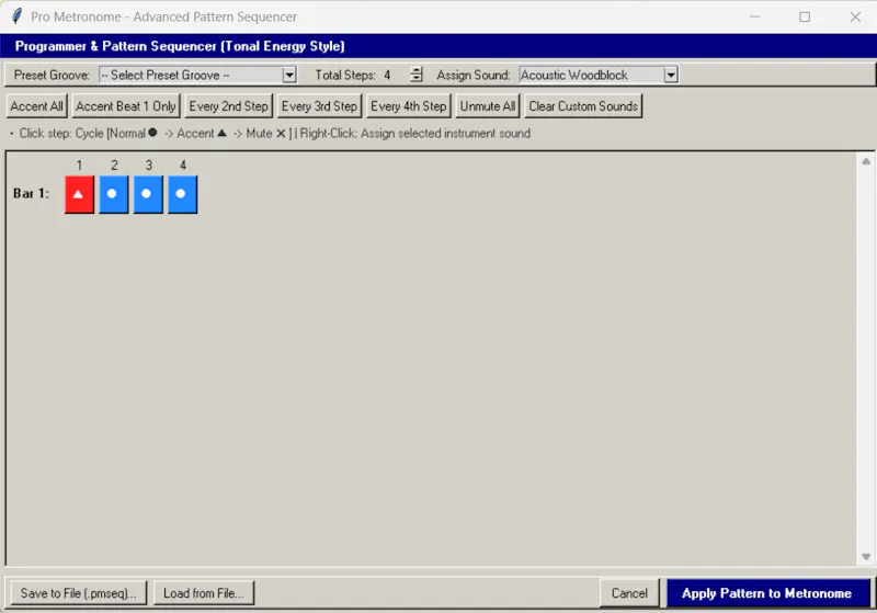 d5 Metronome and tuner screenshot 6