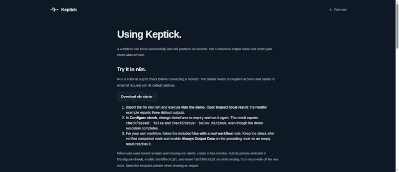 Keptick screenshot 3