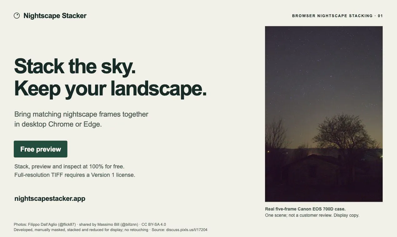 Nightscape Stacker gallery image