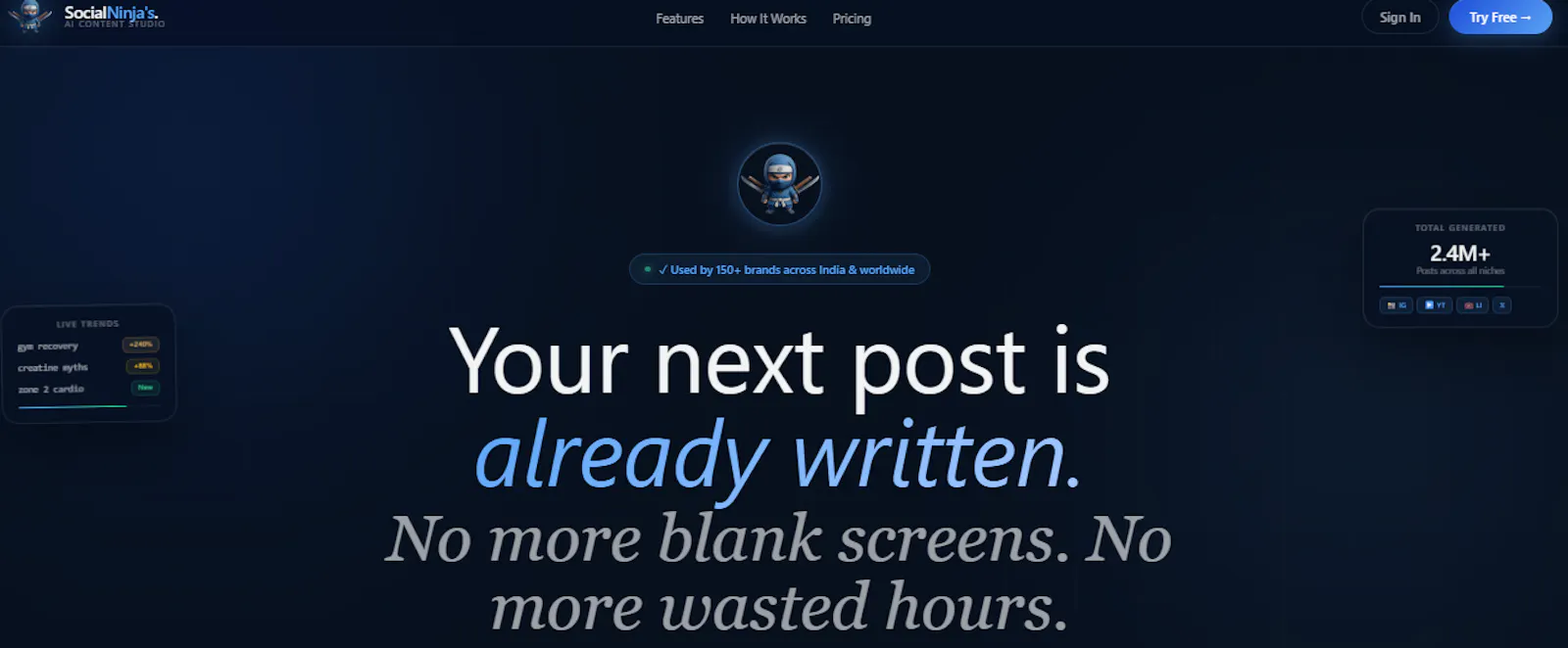 AI Content Studio screenshot 1