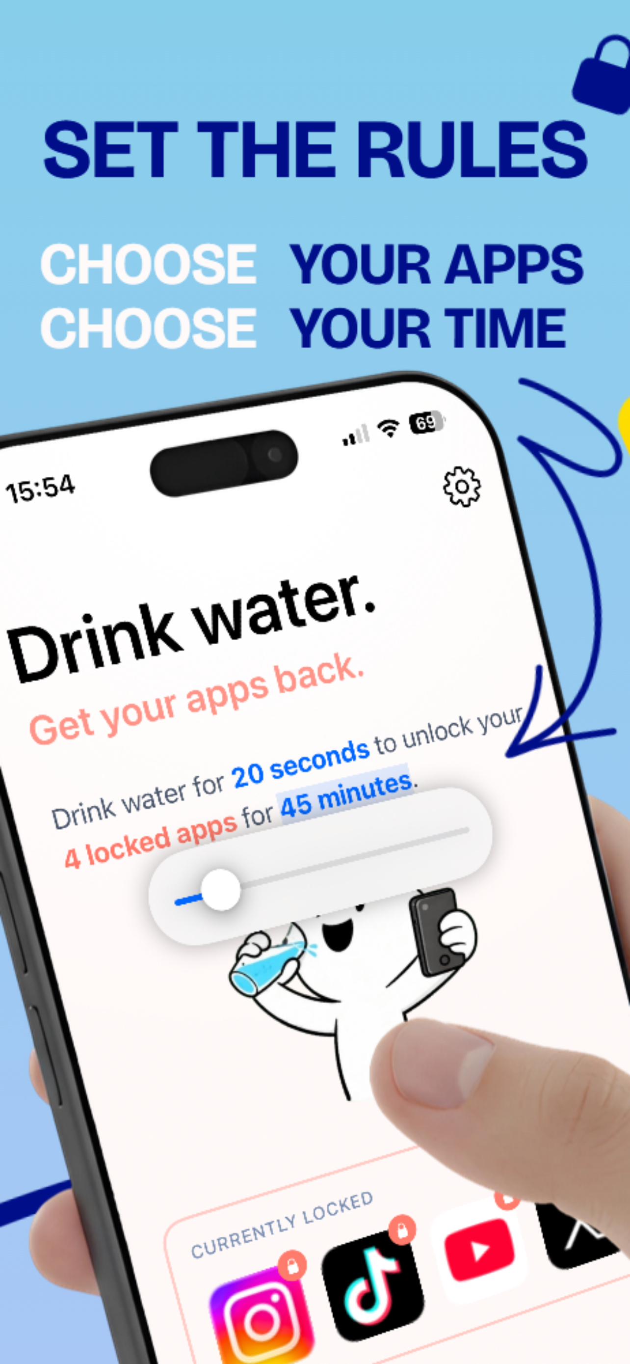 ThirstTrapp - Scroll More, Drink More - Screenshot 2 showing product features and functionality