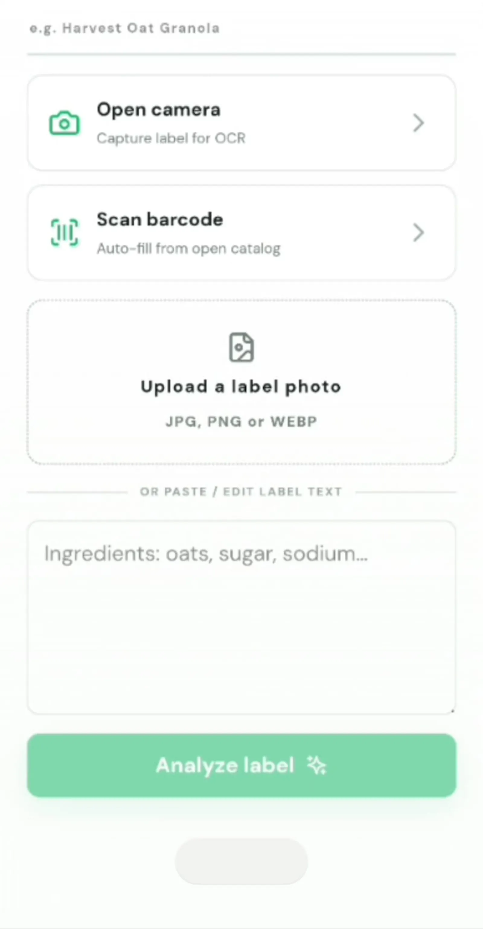 IngreLens screenshot 3