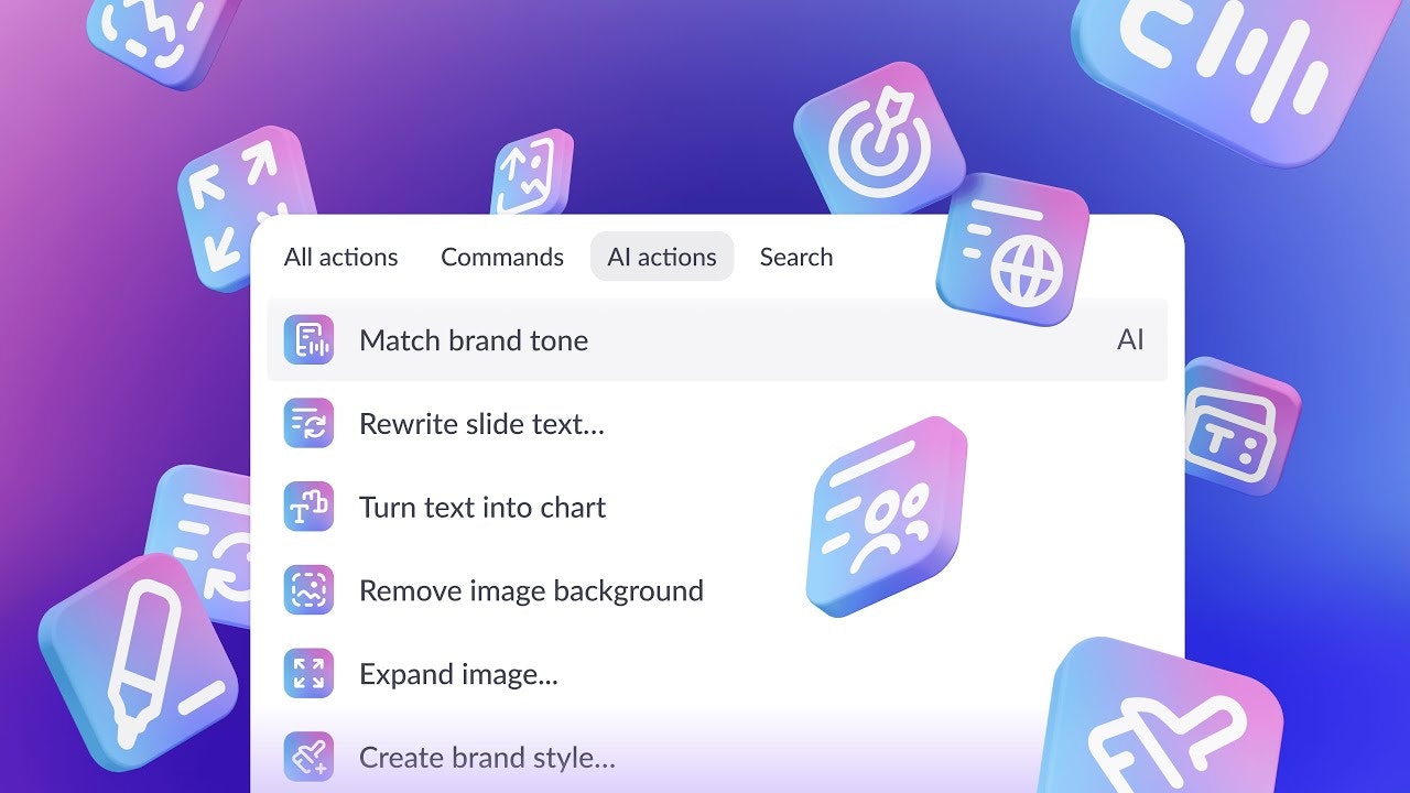 Pitch AI Actions gallery image