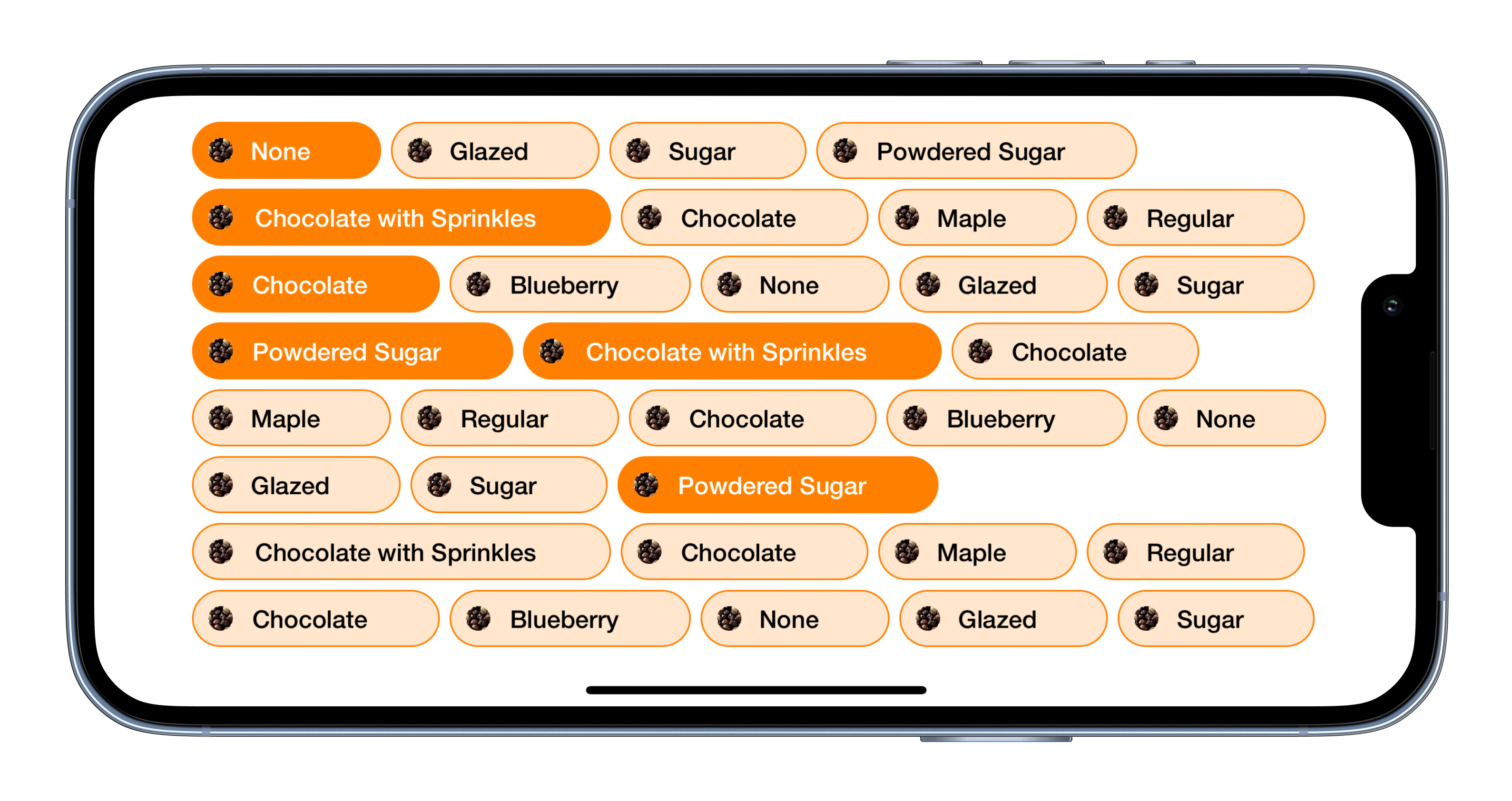 Bubble Collection View Layout