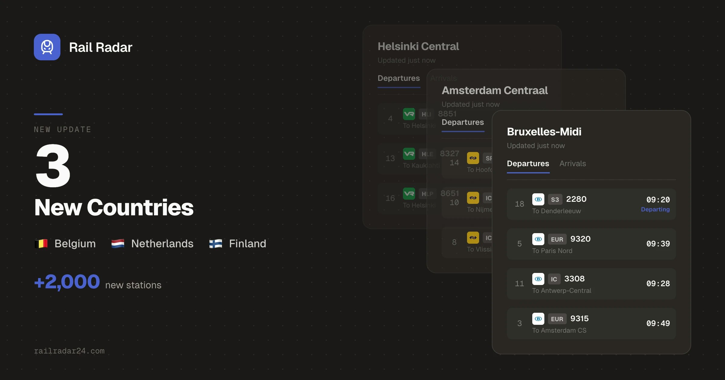 Rail Radar - Screenshot 2 showing product features and functionality