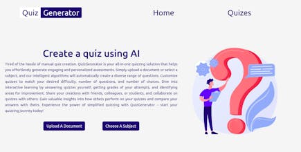 Ai Quiz Generator gallery image