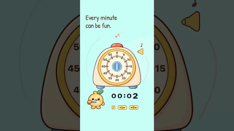 Tocky – Visual Timer for Kids screenshot 1 (video preview)