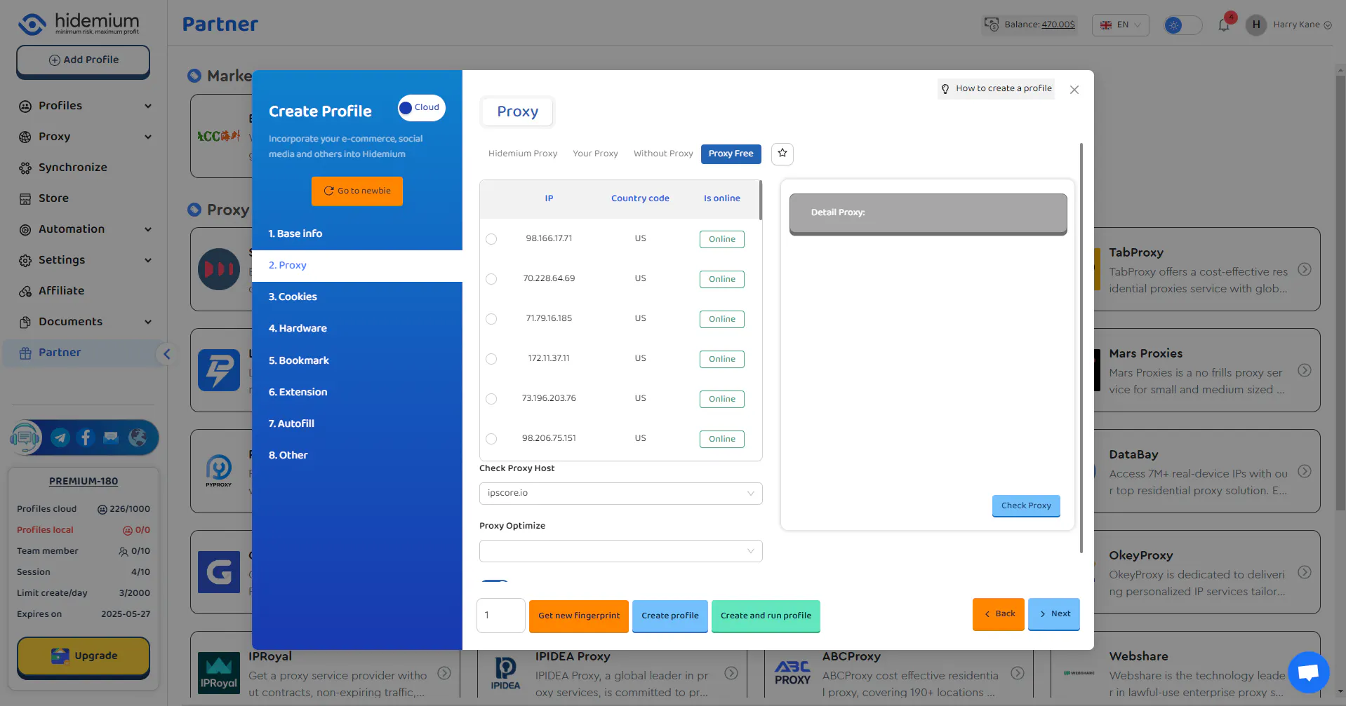 Hidemium Antidetect Browser gallery image