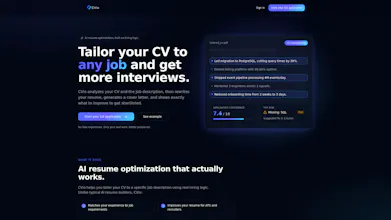 CVio - Know if you'll get the interview gallery image