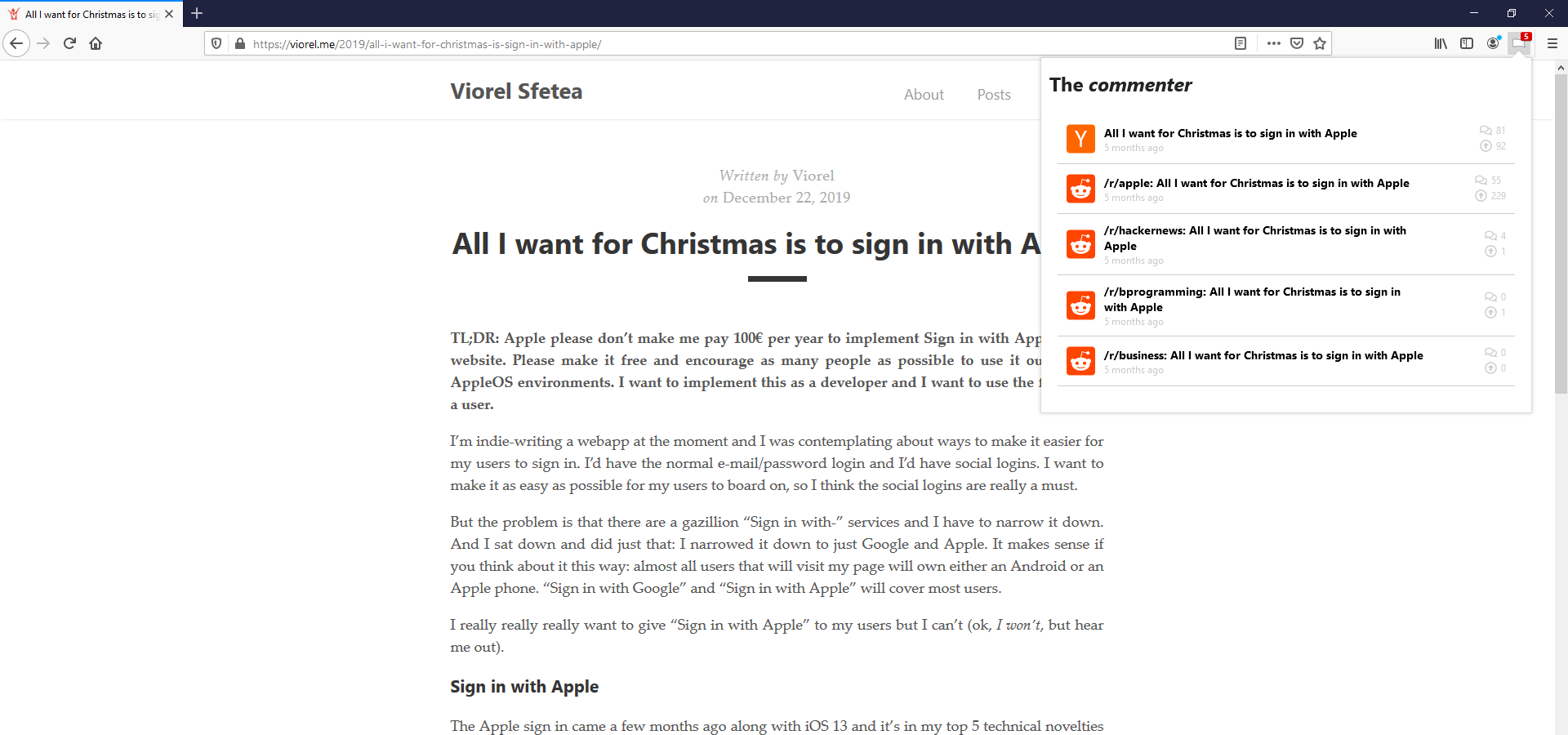The commenter gallery image