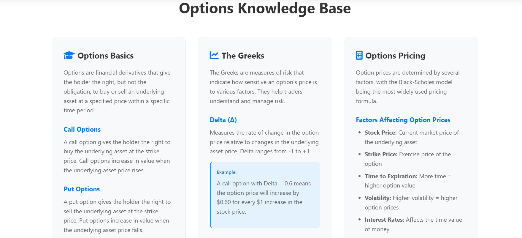 CalcOption gallery image