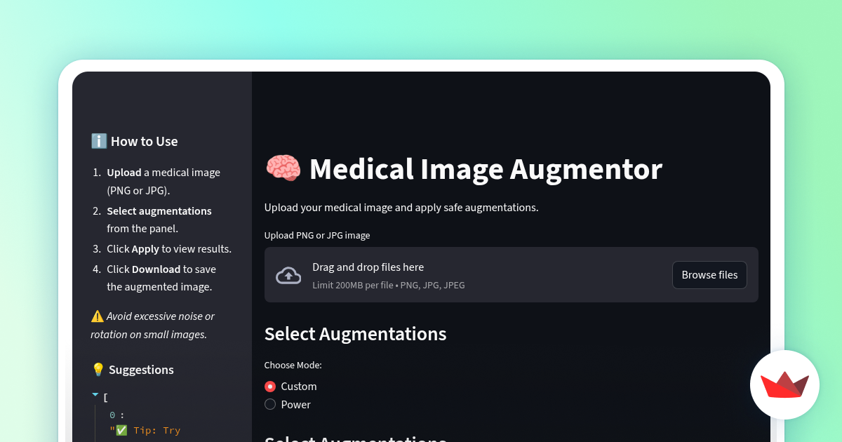 Medical Image Augmentor gallery image