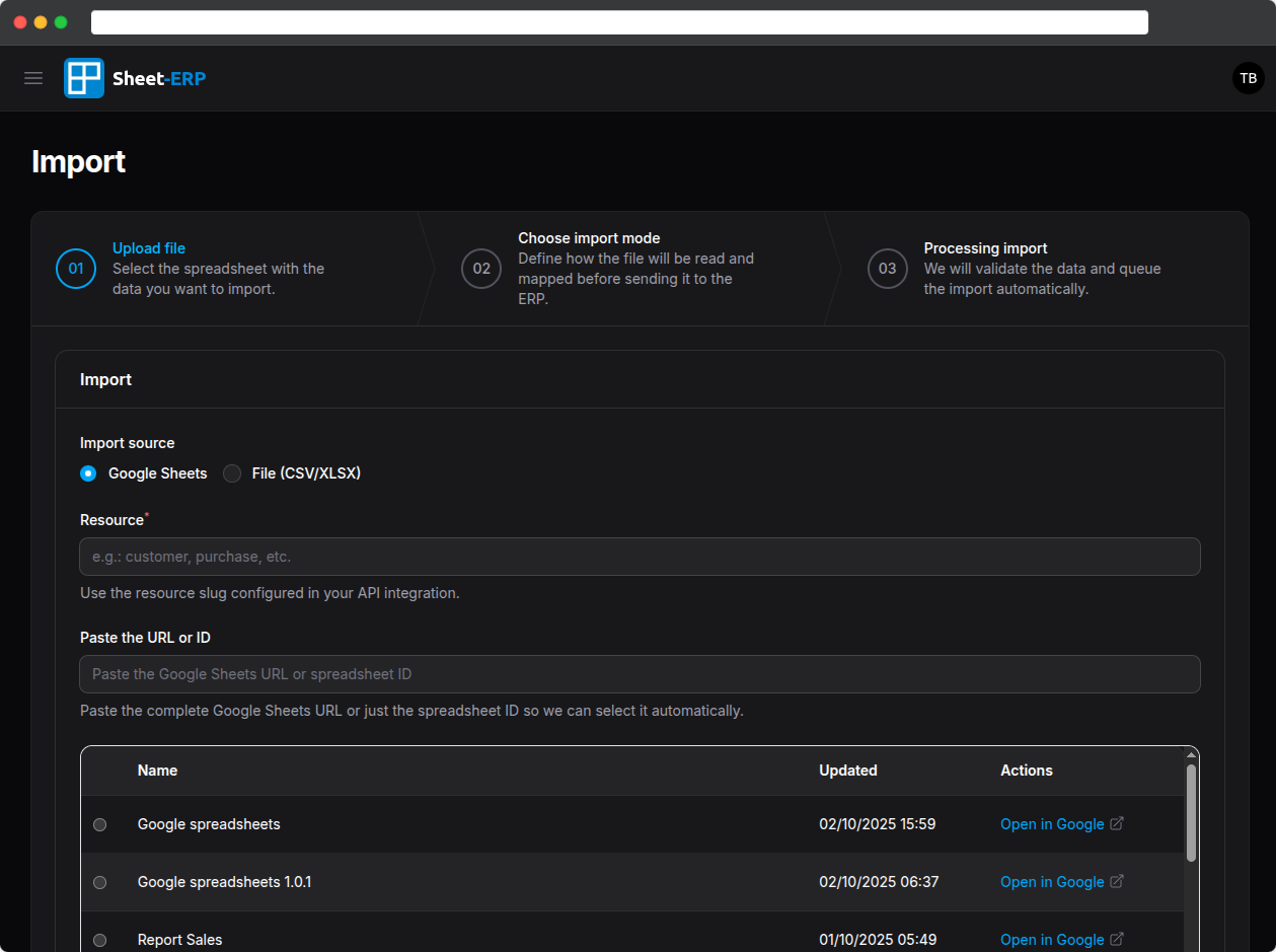 Sheet-ERP gallery image