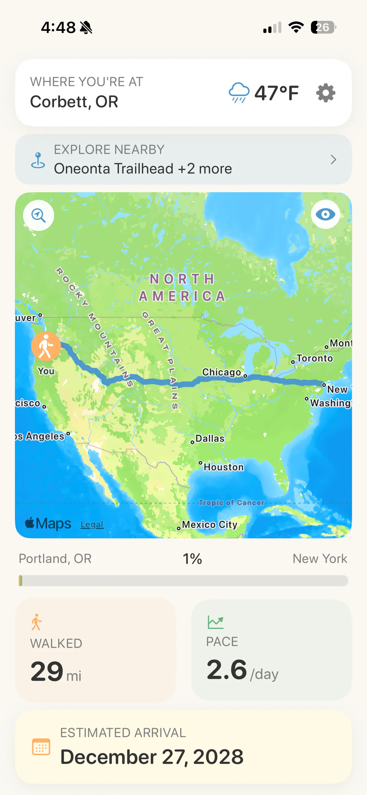 Garfunkel Walking App gallery image