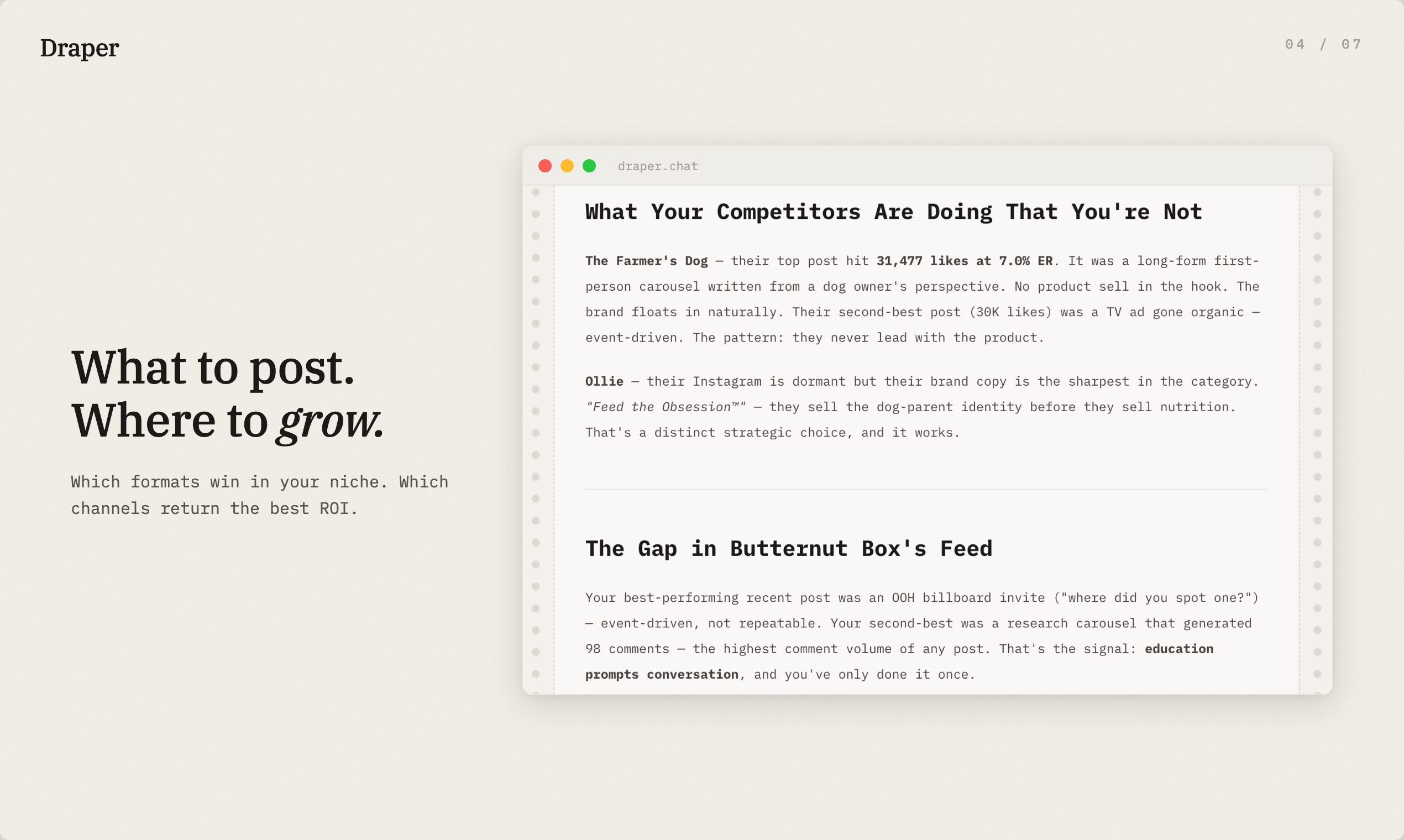 Draper gallery image