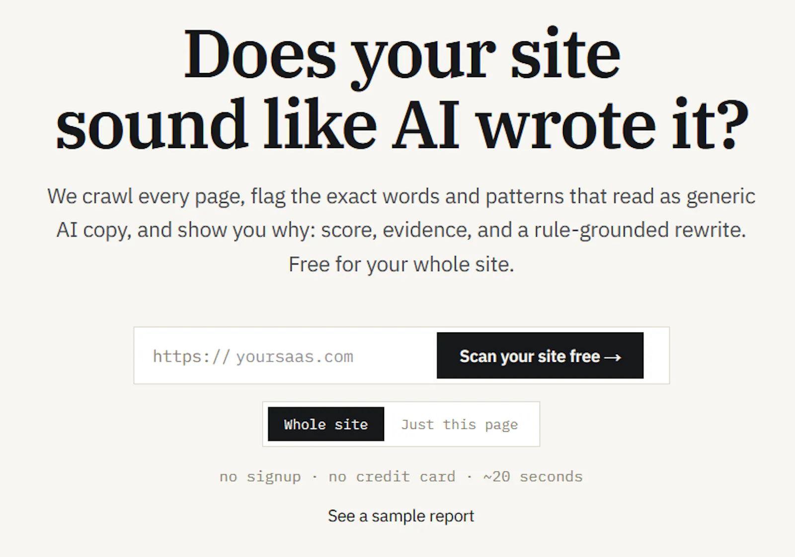 SiteTell screenshot 2