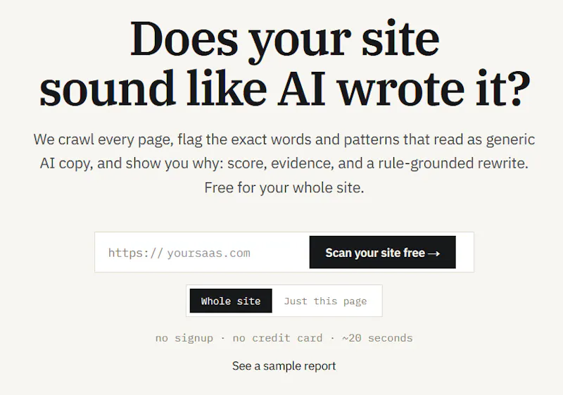 SiteTell screenshot 2
