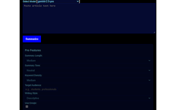 DeepScan Article Summarizer AI Extension gallery image
