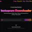 Instagram Downloader & Post Stats Viewer