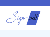 Sign Well logo