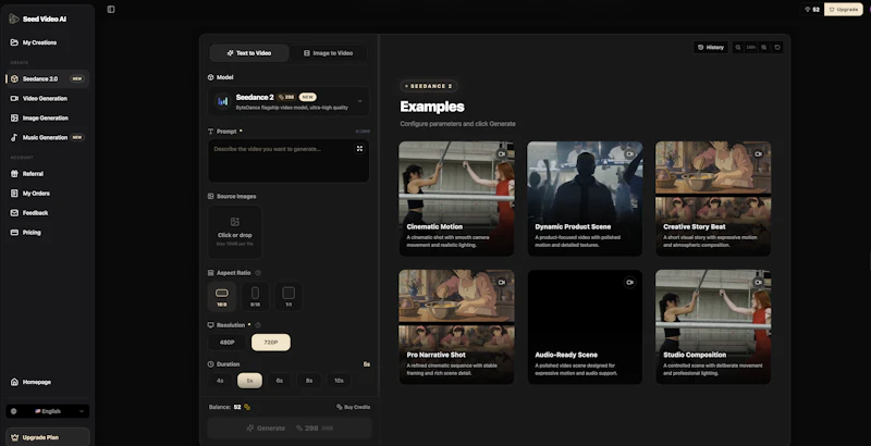 SeedVideoAI screenshot 2