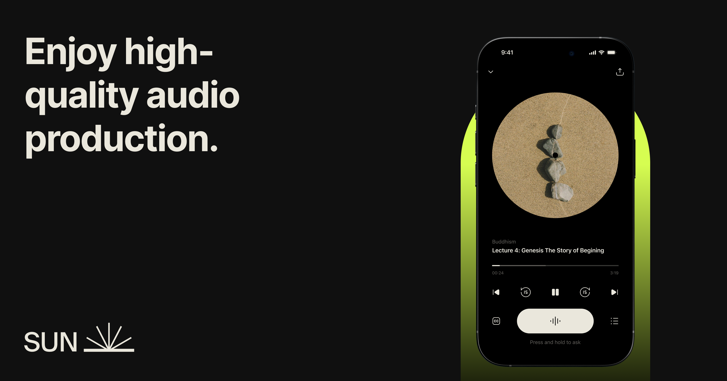 SUN - AI Audio Learning gallery image