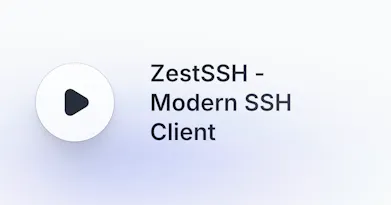 ZestSSH - Modern SSH Client gallery image
