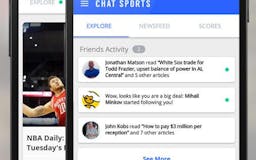 Chat Sports on Android media 3