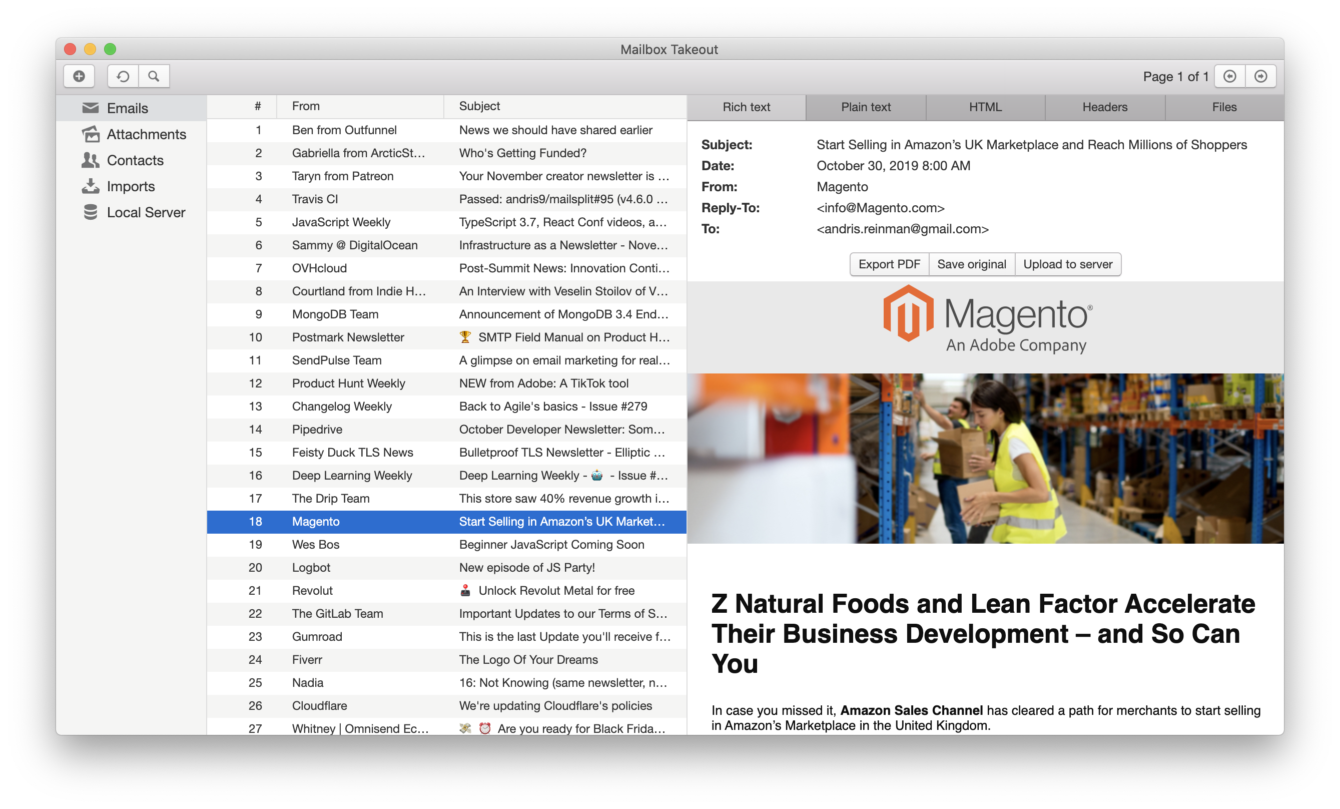 NodemailerApp gallery image