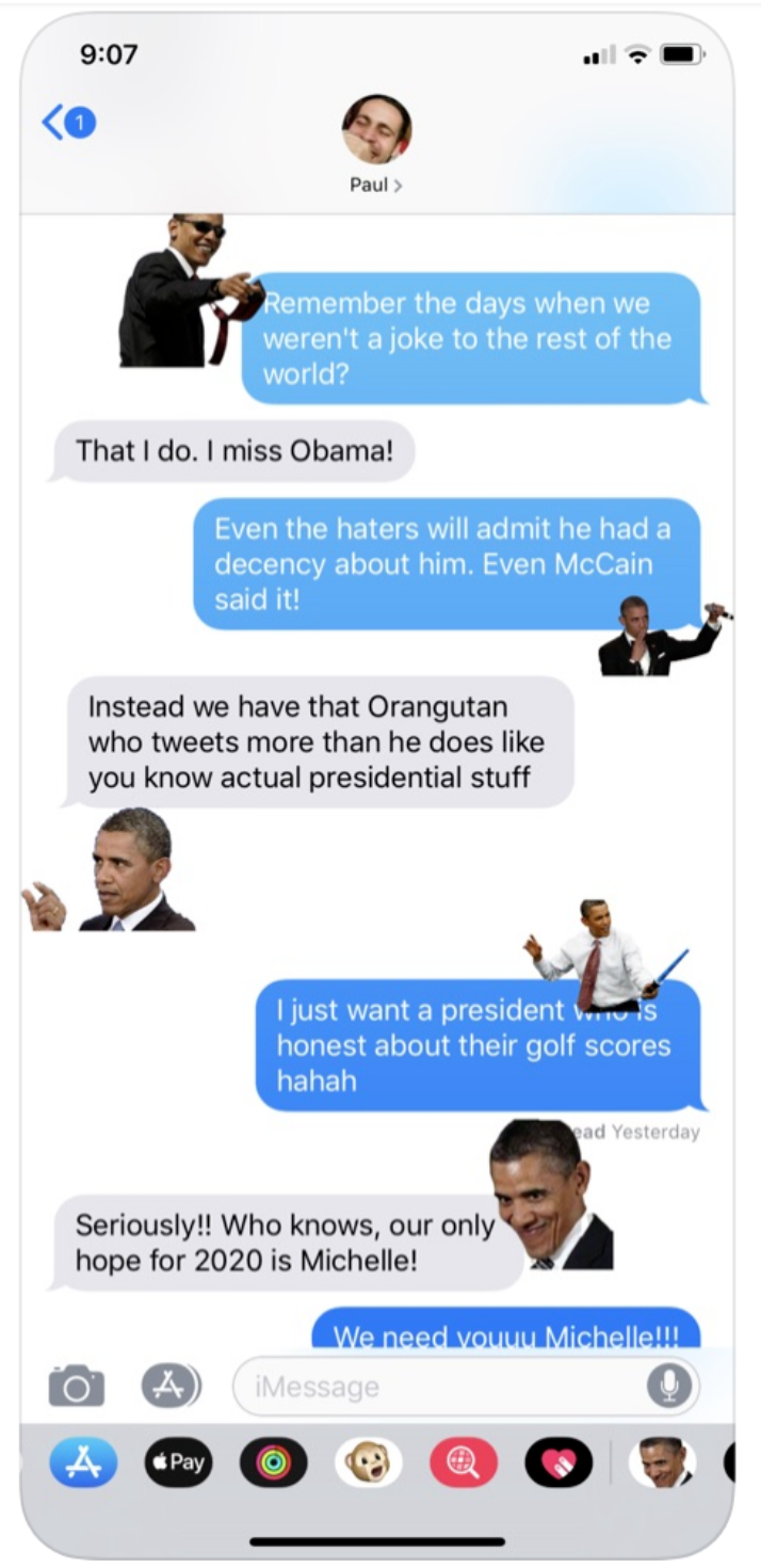 President Stickers gallery image