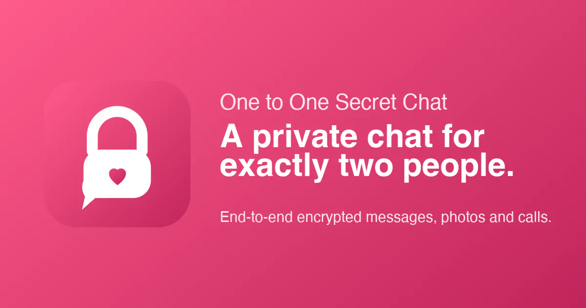 One to One Secret Chat gallery image
