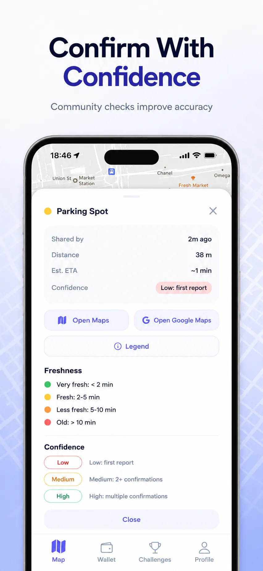 ParkLive — Live Parking Signals screenshot 4