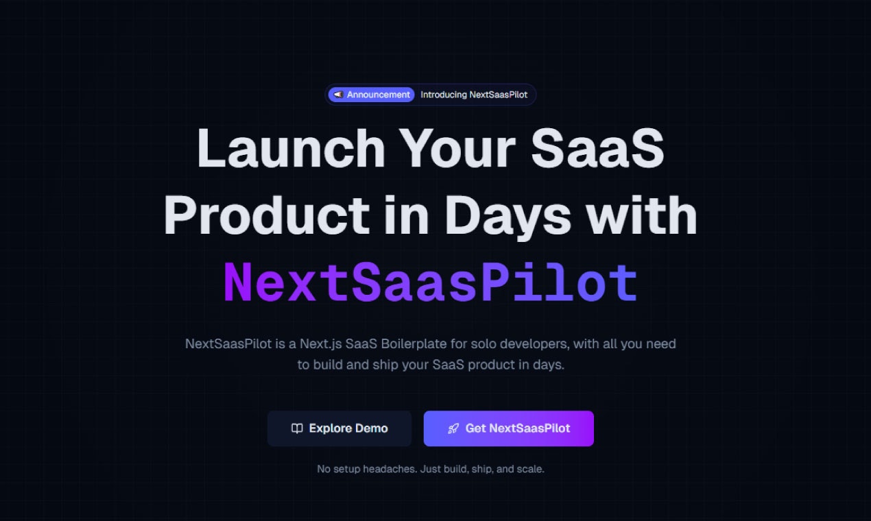Nextsaas 파일럿 미디어 1