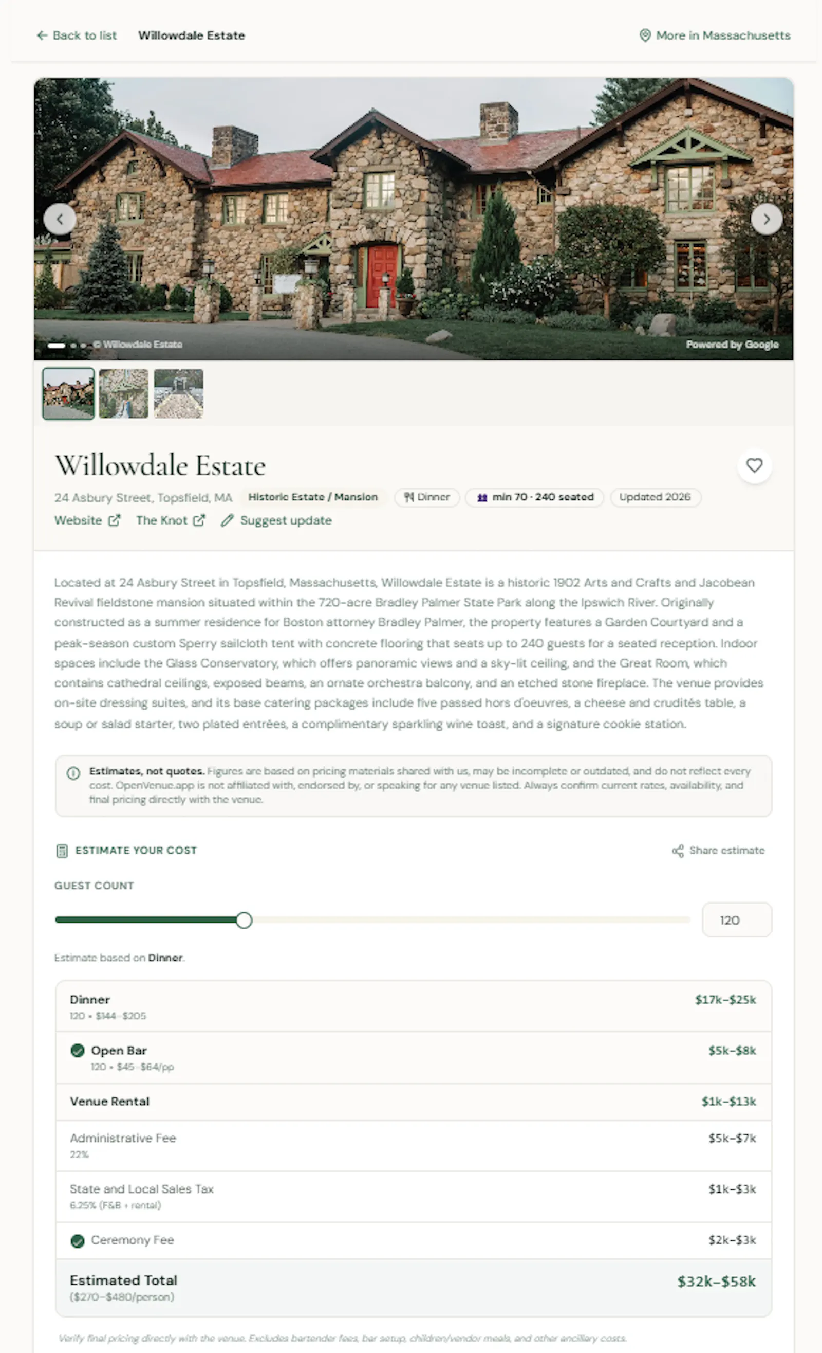 OpenVenue.app screenshot 2