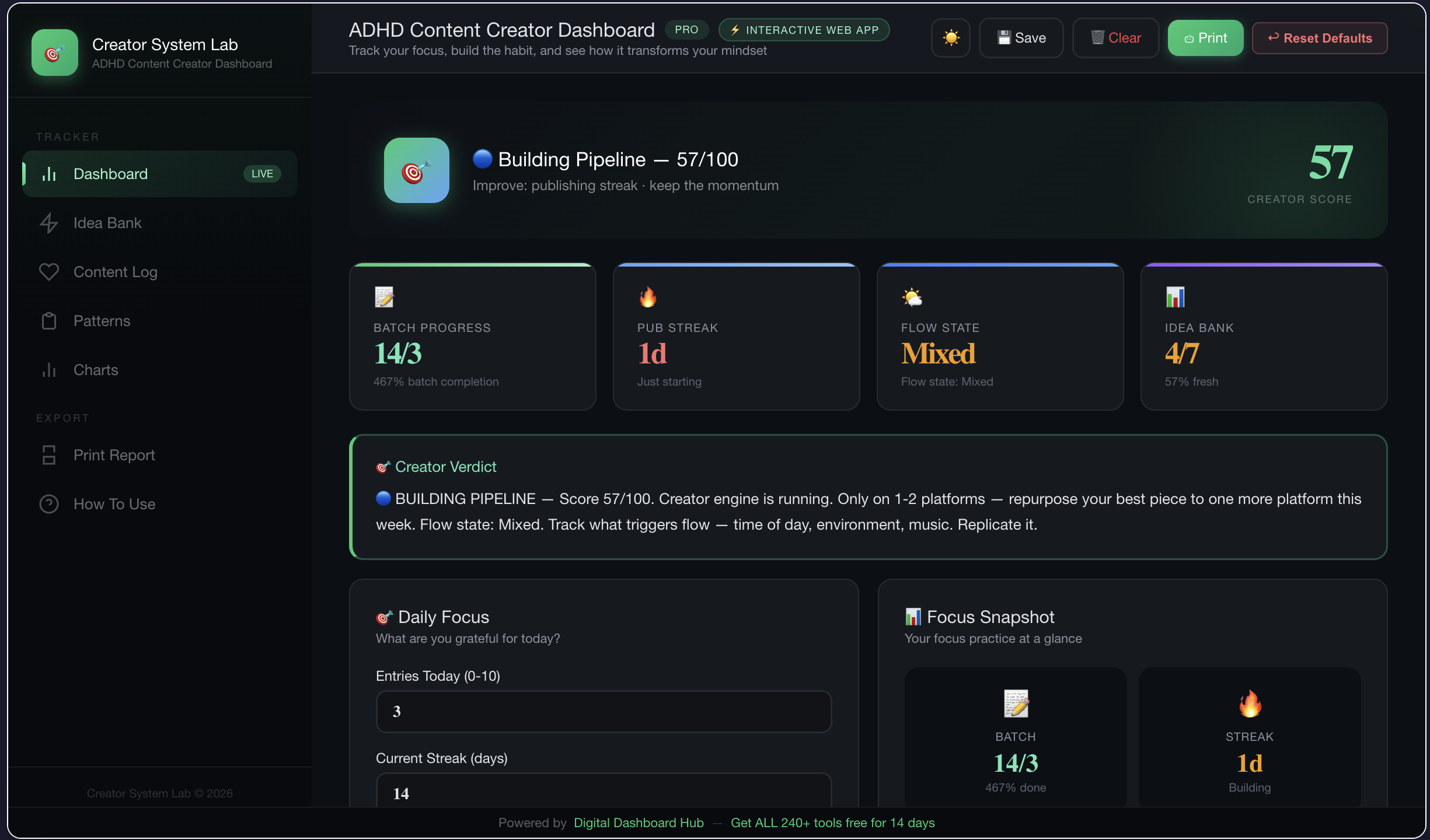Digital Dashboard Hub gallery image