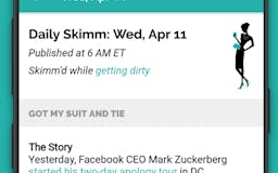 theSkimm on Android media 1