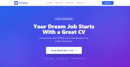 CVForgee – Free CV Builder & Templates gallery image