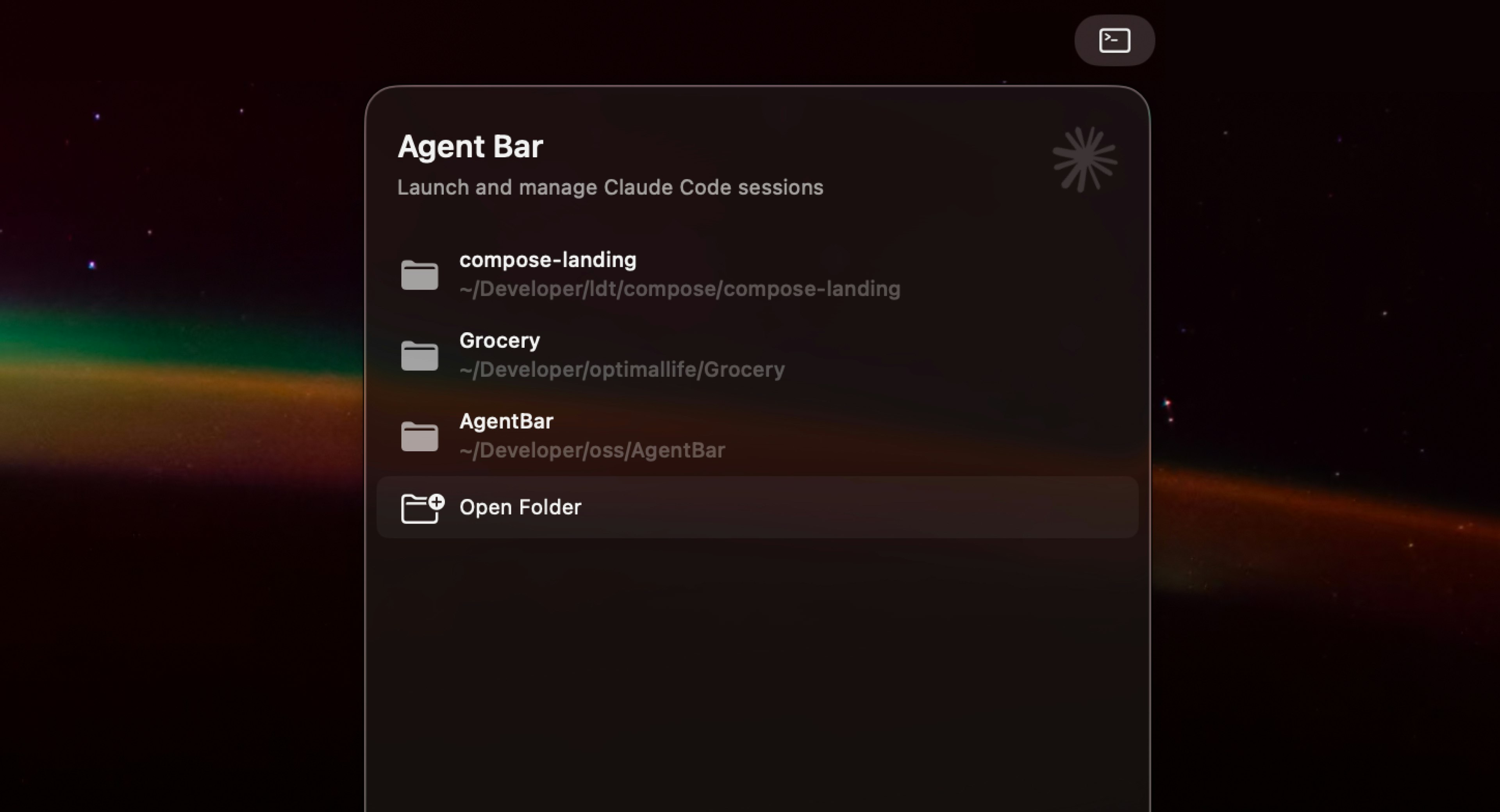 Agent Bar - Screenshot 2 showing product features and functionality
