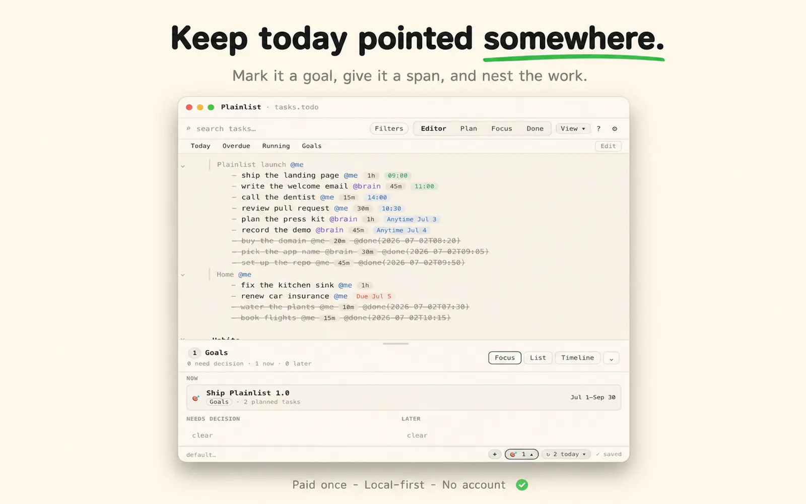 Plainlist screenshot 4