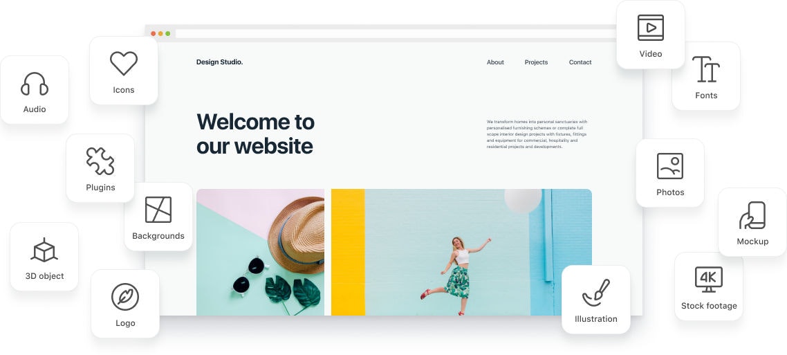 Média Site Web avec kit Elementor à 99USD uniquement 1