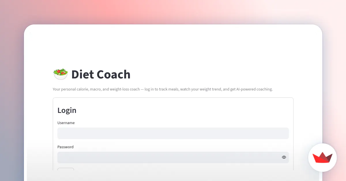 Diet Coach: AI Adaptive Diet Tracker gallery image
