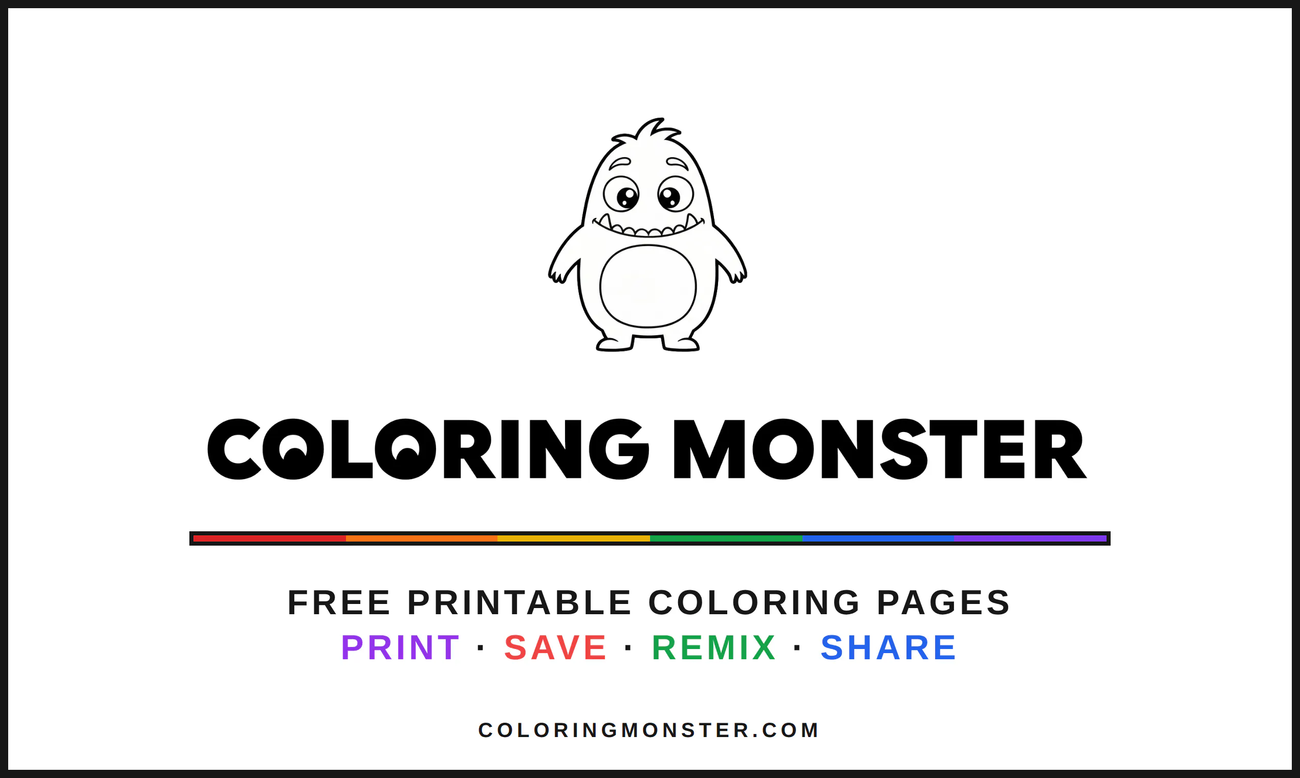 Coloring Monster screenshot 1