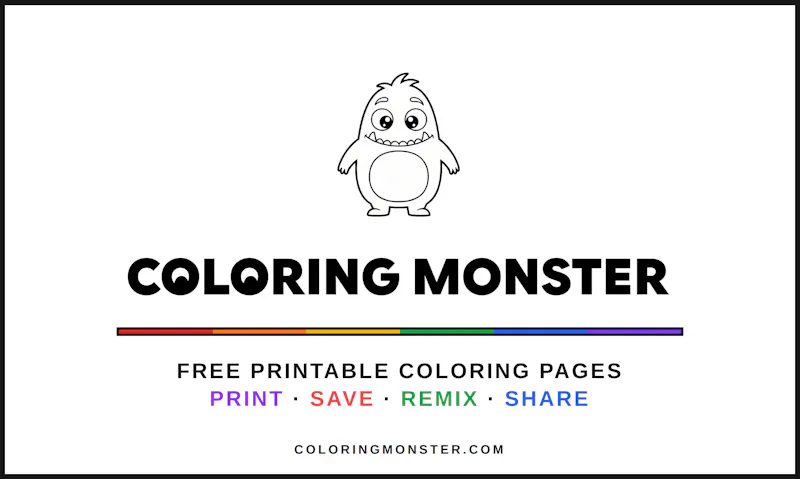 Coloring Monster screenshot 1