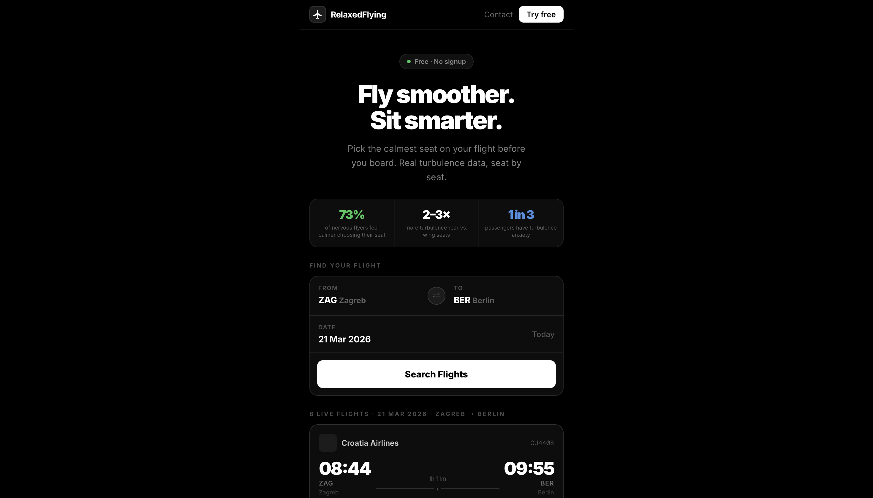 RelaxedFlying — Fly smoother Sit smarter gallery image