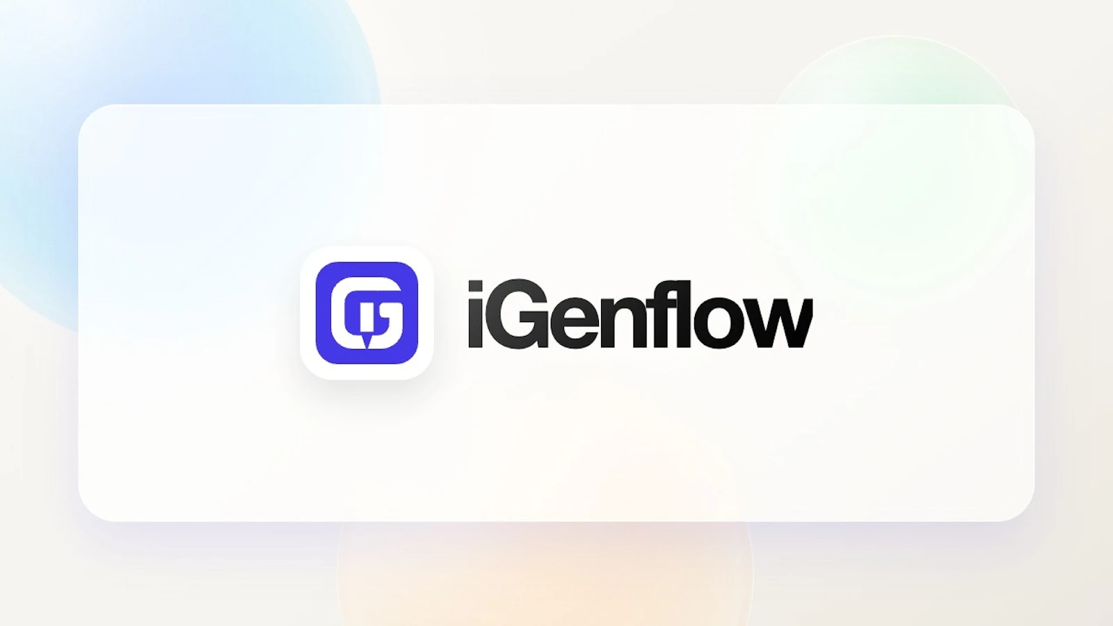 iGenflow screenshot 1 (video preview)