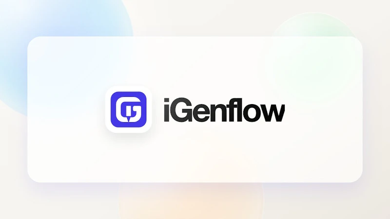iGenflow screenshot 1 (video preview)
