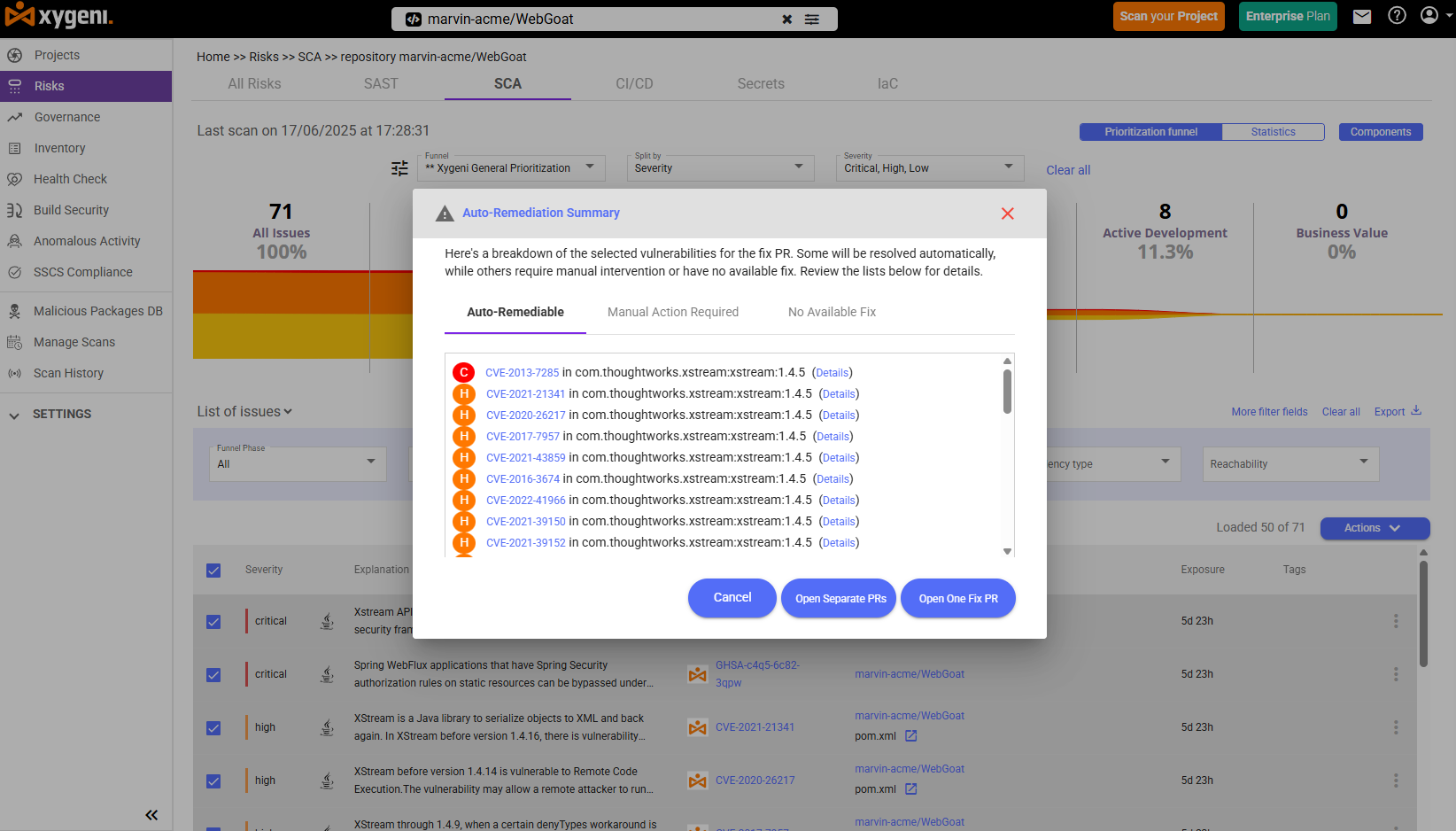 Xygeni gallery image
