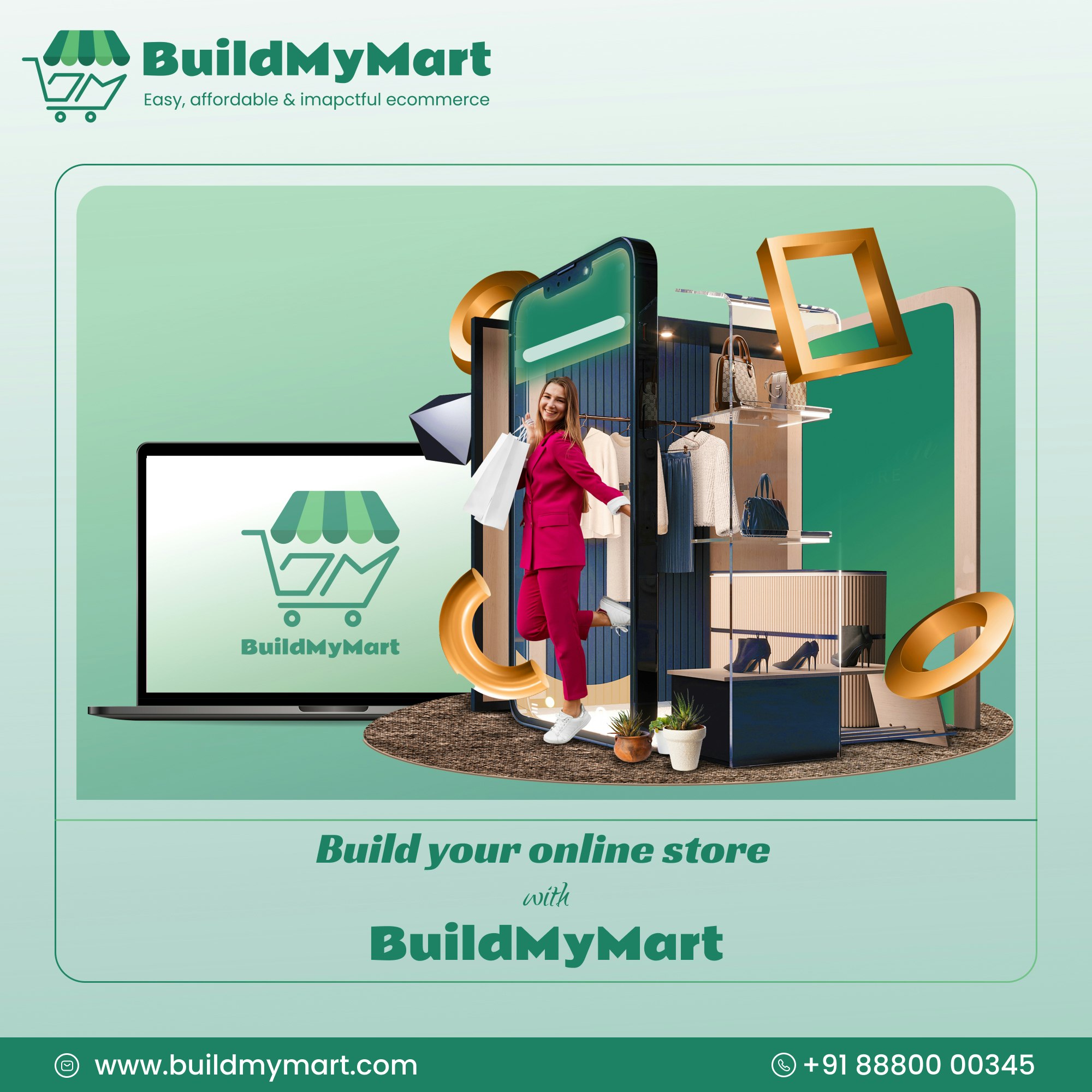 وسائط BuildMymart - التجارة الإلكترونية سهلة وبأسعار معقولة وفعالة 3