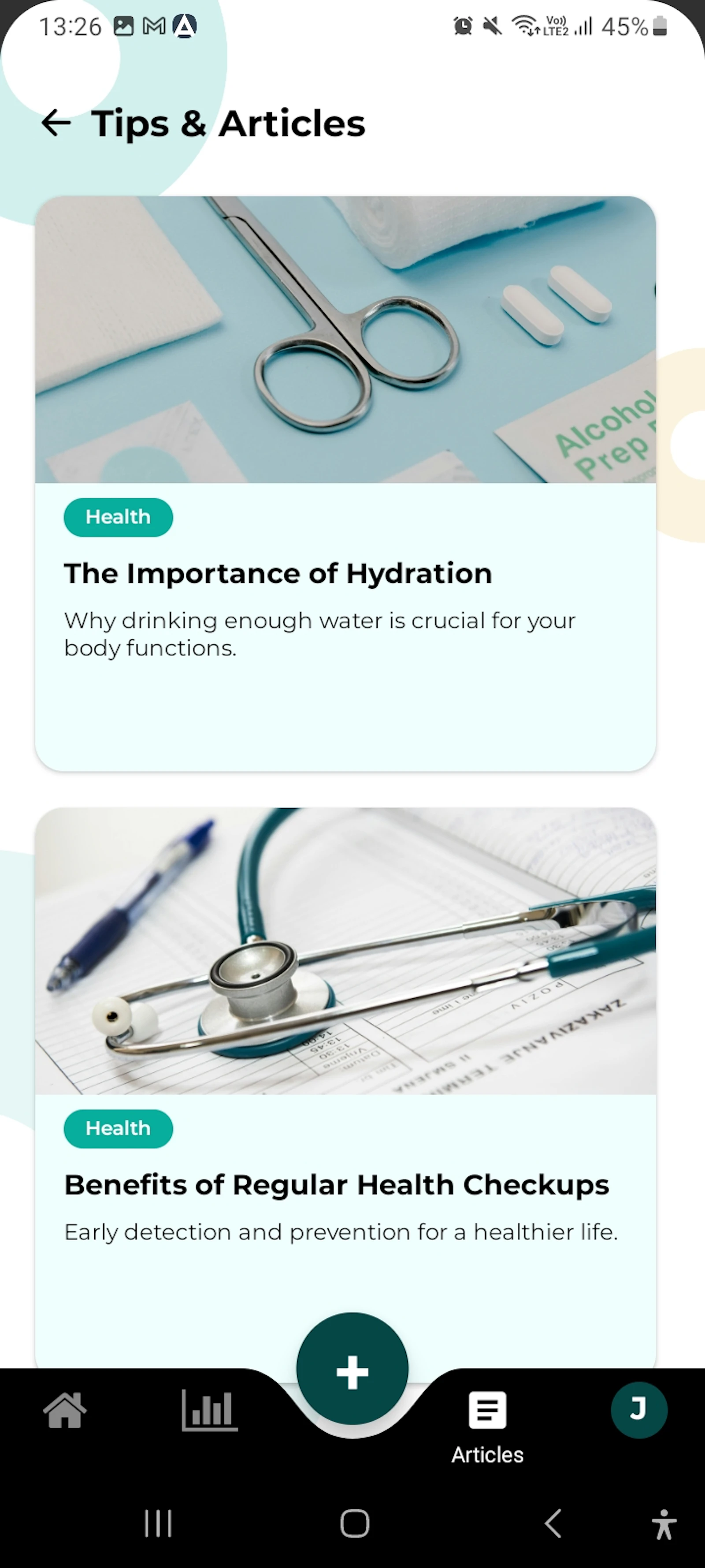 Mediitrack screenshot 2